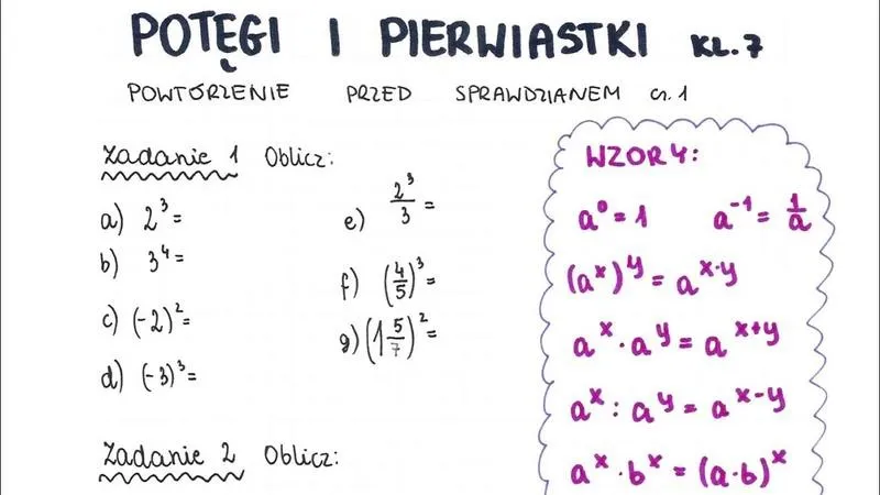 Działania na pierwiastkach – proste zasady i poprawne wyniki